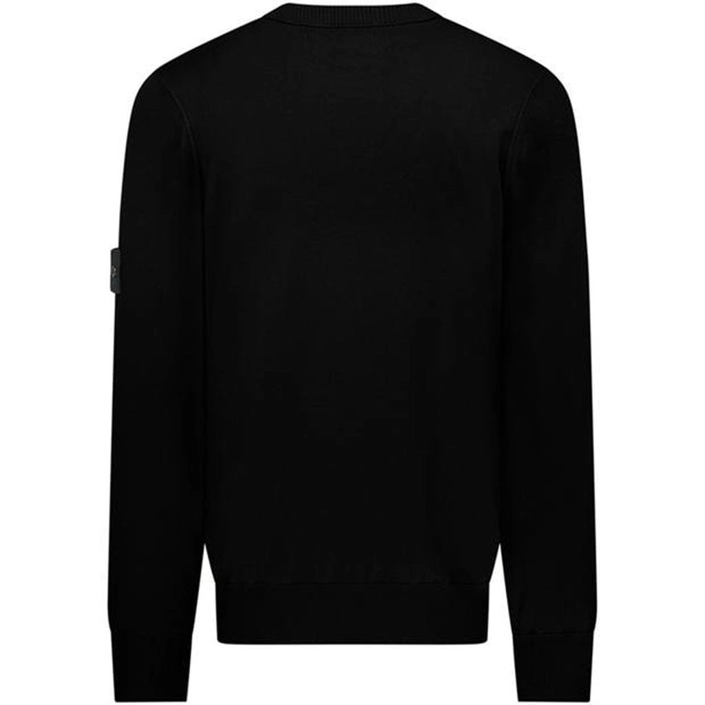 Stone Island Cotton Nylon Knitwear - Black